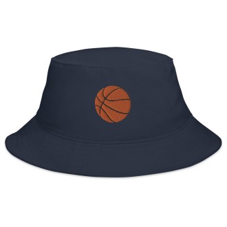 Basketball Embroidered Bucket Hat