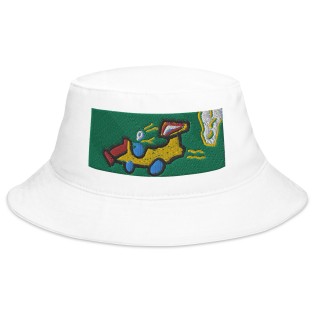 Bucket Hat with Cartoon Car...