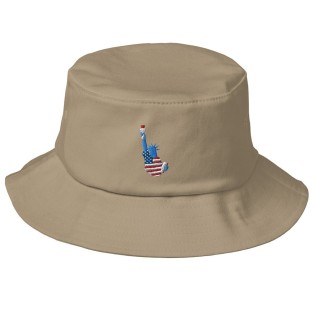 Bucket hat with Statue of...