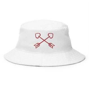 Bucket Hat with Crossed...