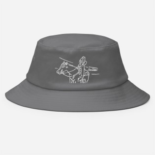 Bucket Hat with Equestrian...
