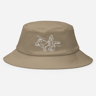 Bucket Hat with Equestrian...