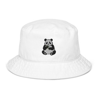 Bucket Hat with Panda Design