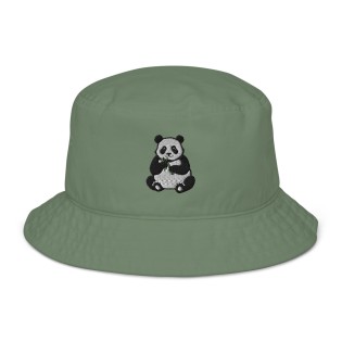 Bucket Hat with Panda Design
