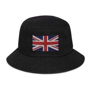 Bucket Hat with Union Jack...