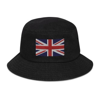 Bucket Hat with Union Jack Design
