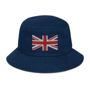Bucket Hat with Union Jack...