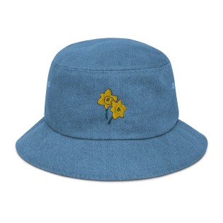 Bucket Hat with Two Bright...