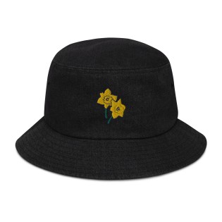 Bucket Hat with Two Bright...