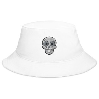 Bucket Hat with Skull...