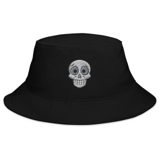 Bucket Hat with Skull...